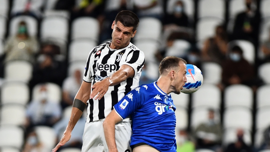 Juventus thua bạc nhược trong trận đấu đầu tiên thời "hậu Ronaldo" 