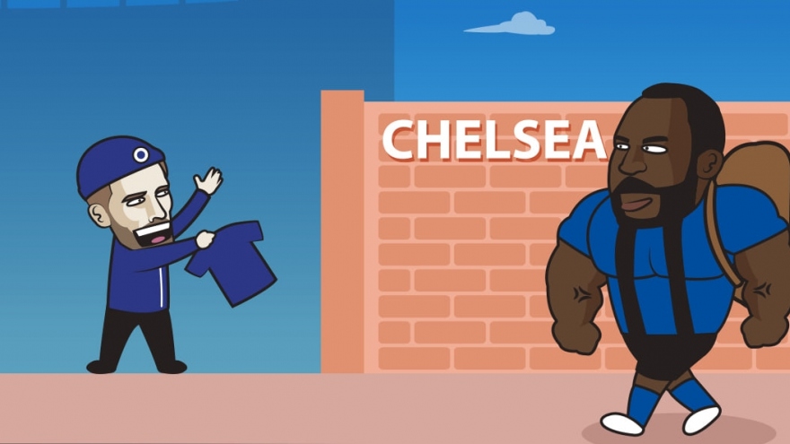 Biếm hoạ 24h: Lukaku đi thật xa để trở về Chelsea