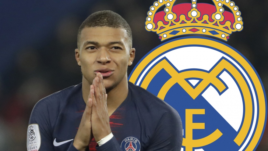 PSG đòi Real Madrid trả 220 triệu Euro trong thương vụ Mbappe