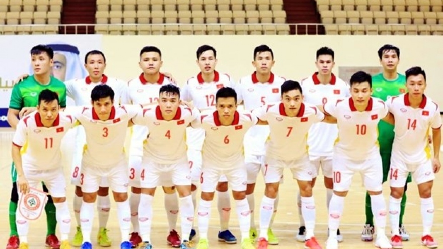 Vietnam targets 1/8 round in FIFA Futsal World Cup 2021