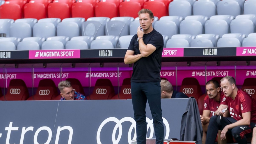 Bayern Munich 5 trận không thắng, HLV Nagelsmann thừa nhận thực tế khó khăn 