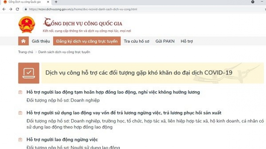 Online support services offered for COVID-19 hit businesses, workers