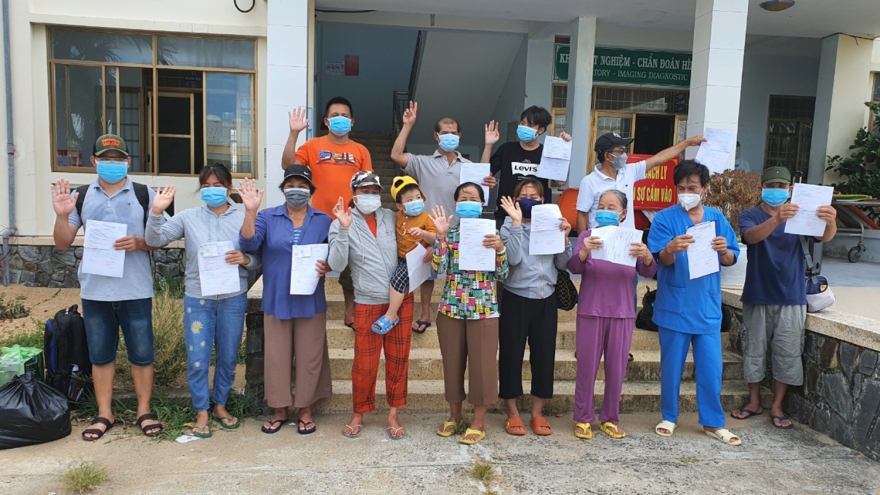 Hơn 1.000 bệnh nhân mắc Covid-19 ở Phú Yên được chữa khỏi bệnh và xuất viện