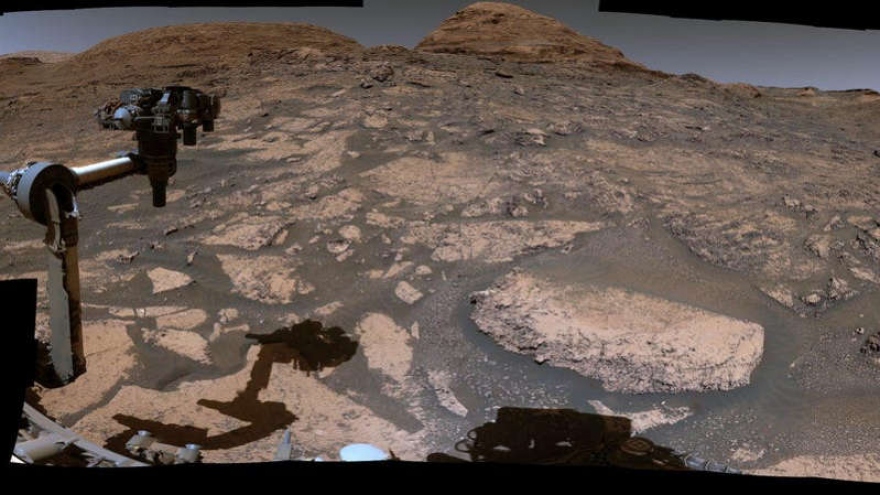 Những hình ảnh ấn tượng từ tàu thăm dò Curiosity về sự thay đổi trên sao Hỏa 