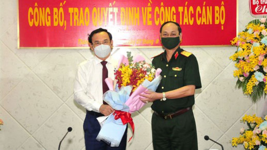 Tư lệnh Bộ Tư lệnh TP.HCM Nguyễn Văn Nam được thăng quân hàm Trung tướng