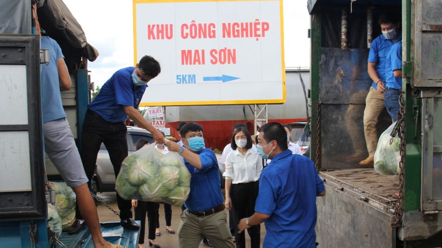 Sơn La ủng hộ hơn 80 tấn nông sản hỗ trợ người dân Hà Nội chống dịch 