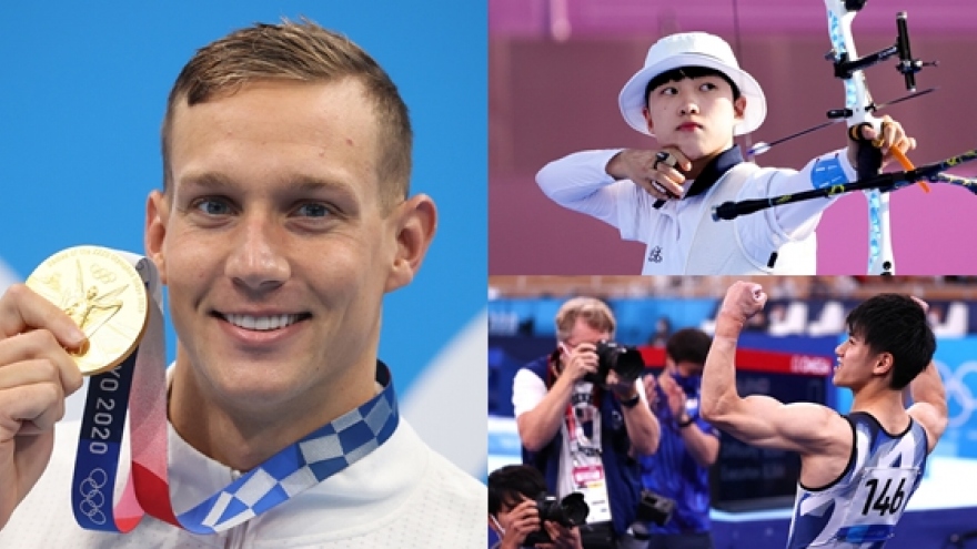 Top 10 VĐV thành công nhất Olympic Tokyo 2020