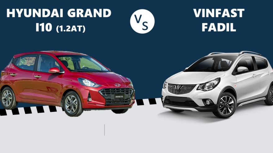 Mua Hyundai Grand i10 mới hay VinFast Fadil với 400 triệu đồng?