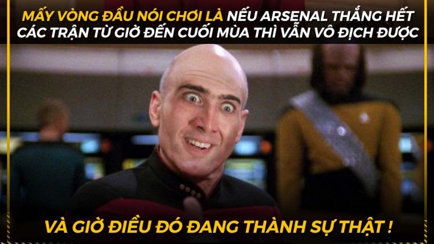 Biếm họa 24h: Arsenal đua vô địch Ngoại hạng Anh