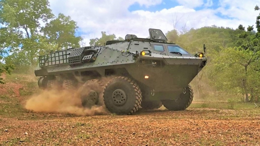 Thái Lan đưa xe chiến đấu bộ binh nội địa Panus R600 vào trang bị