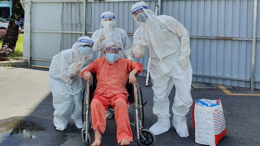 110-year-old woman wins battle against COVID-19 in HCM City 