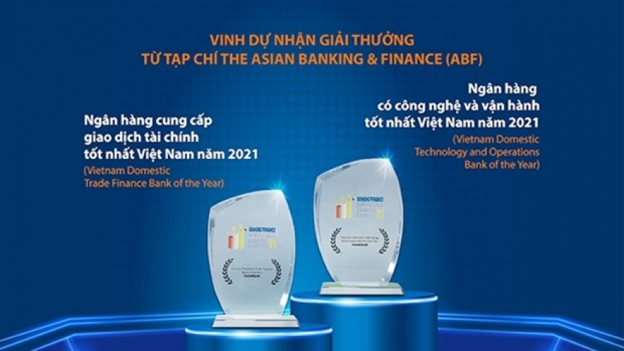 Sacombank wins 2 awards from The Asian Banking and Finance