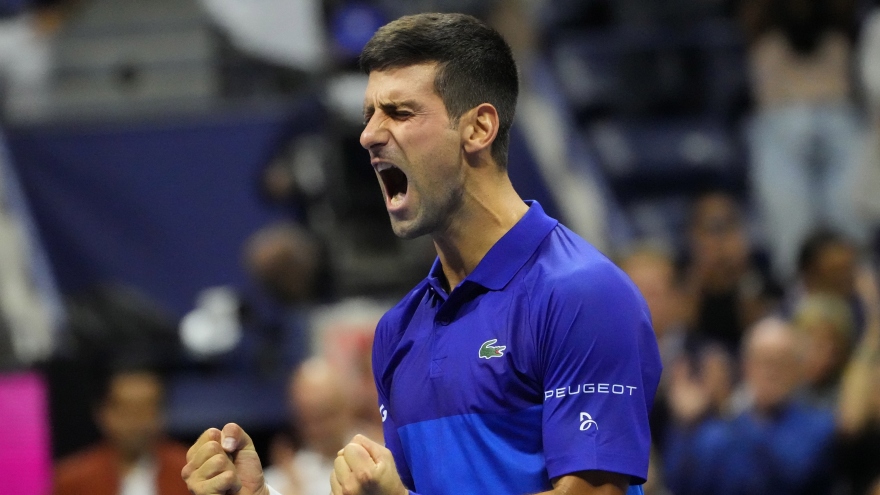 Djokovic vào chung kết US Open 2021, sắp thành tay vợt vĩ đại nhất lịch sử