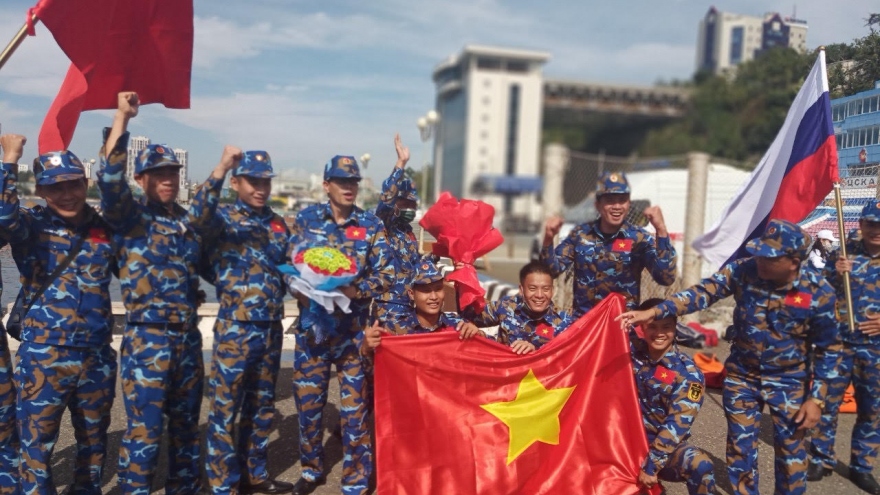 Gặp gỡ các tuyển thủ Hải quân giành Huy chương Bạc tại Army games 2021