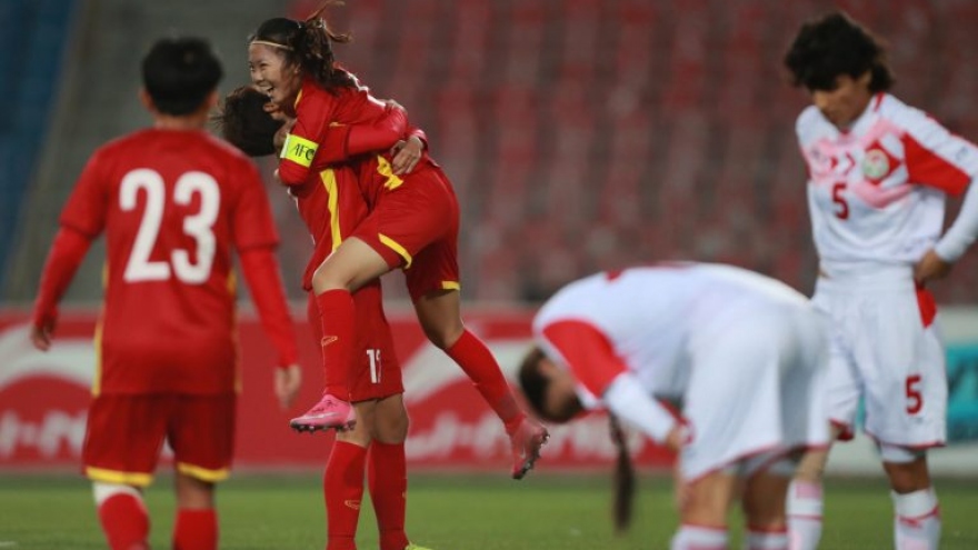 Giành vé vào VCK Asian Cup nữ 2022, ĐT nữ Việt Nam được thưởng 800 triệu đồng 