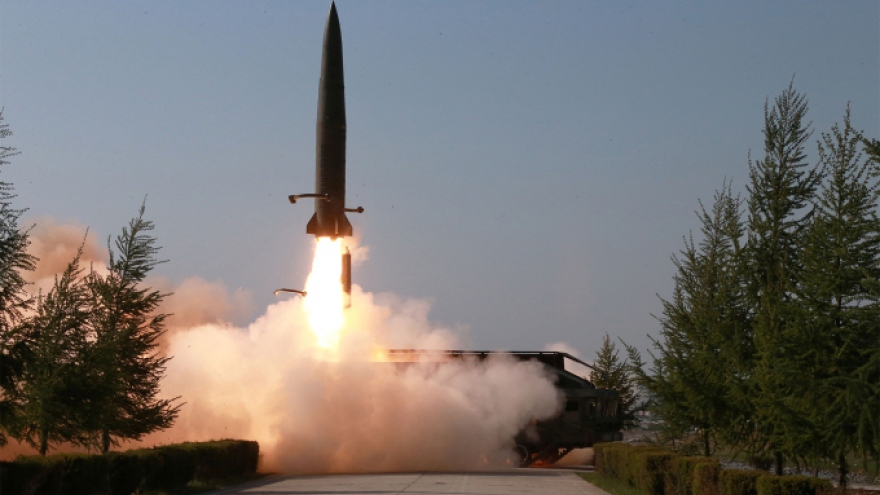 Mỹ: Vụ phóng tên lửa mới nhất của Triều Tiên không gây đe dọa tức thời