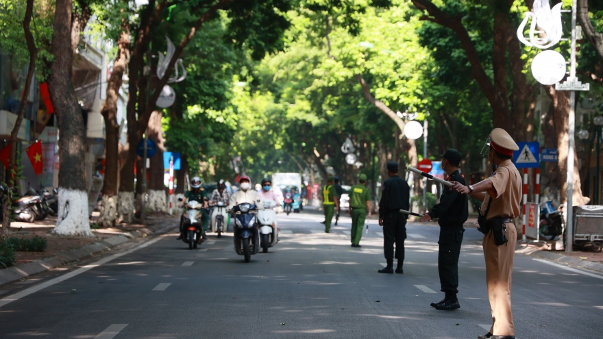 Từ ngày mai (8/9), Hà Nội chính thức kiểm soát chặt người và phương tiện ra vào vùng 1