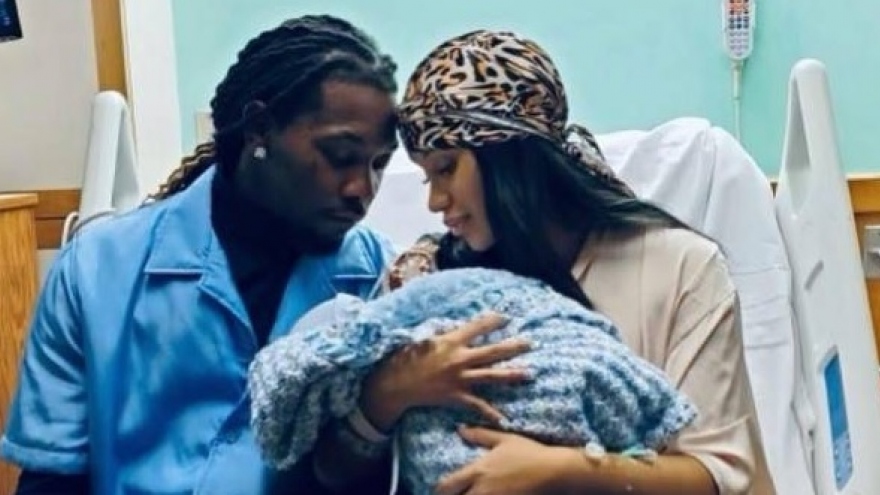 Rapper Cardi B hạ sinh con thứ 2 với ông xã Offset