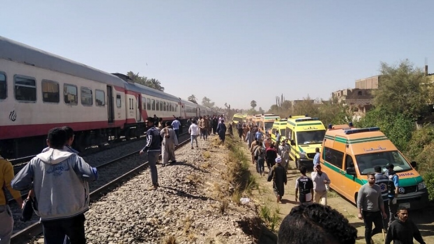 Ai Cập xét nghiệm ma túy tất cả công nhân đường sắt sau tai nạn tàu hỏa
