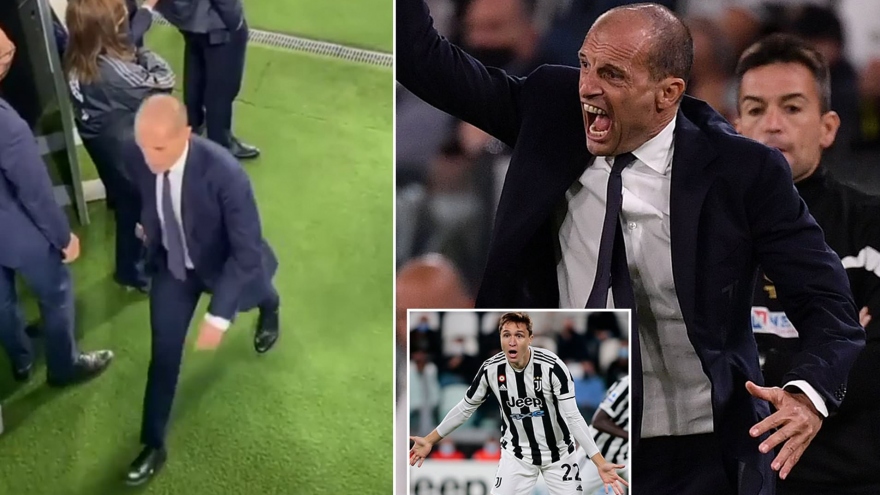 Juventus khủng hoảng, HLV Max Allegri chửi rủa các cầu thủ