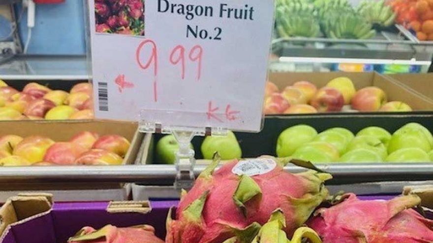 Vietnamese dragon fruit wins consumers’ favour in Australia