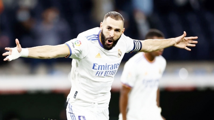 Cuộc đua “Chiếc giày Vàng” châu Âu 2021/2022: Benzema dẫn đầu