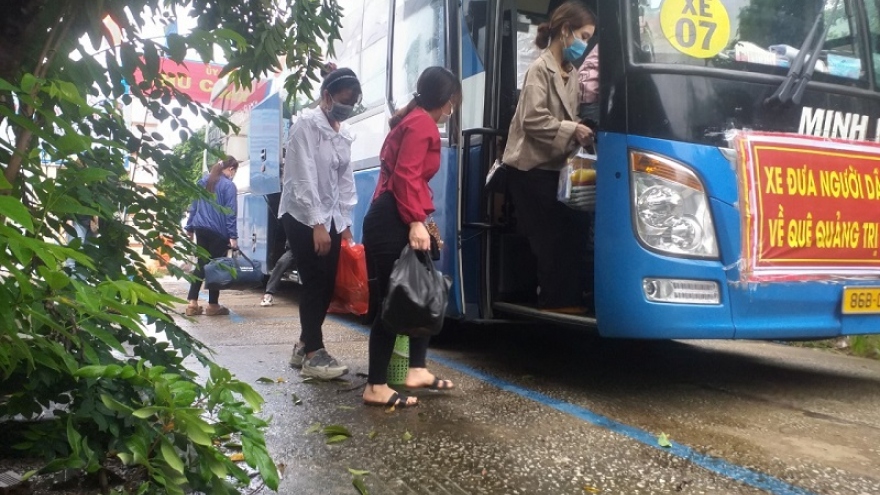Bình Thuận đưa 15 người “thông chốt” kiểm soát dịch bằng xe đông lạnh về quê  