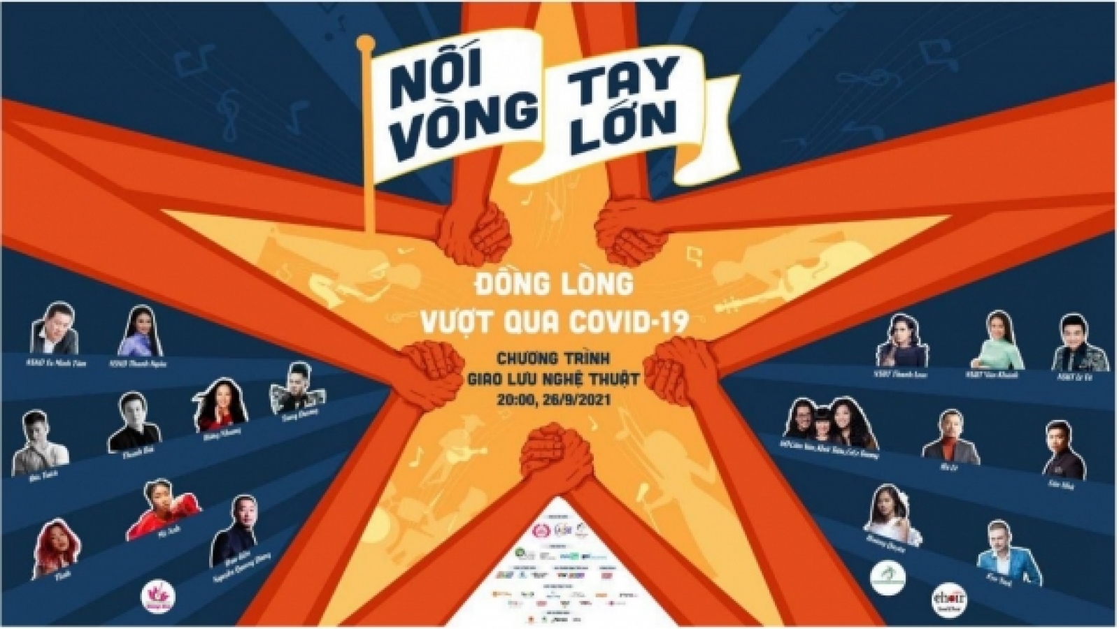 Khán giả TP.HCM xúc động với chương trình nghệ thuật “Nối vòng tay lớn”