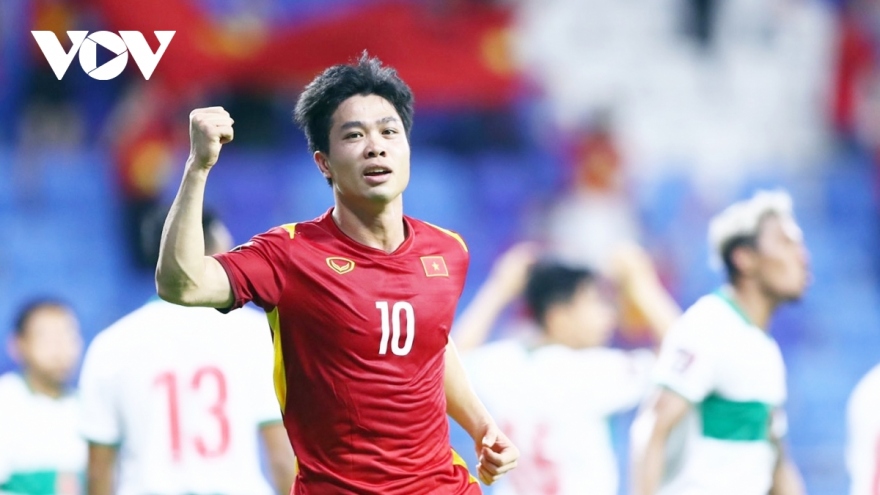Công Phượng ghi 4 bàn trong 3 trận đấu tập của ĐT Việt Nam