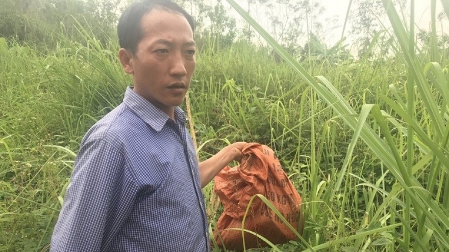 Người đàn ông bị bắt cùng 133 kíp và 21 thỏi thuốc nổ