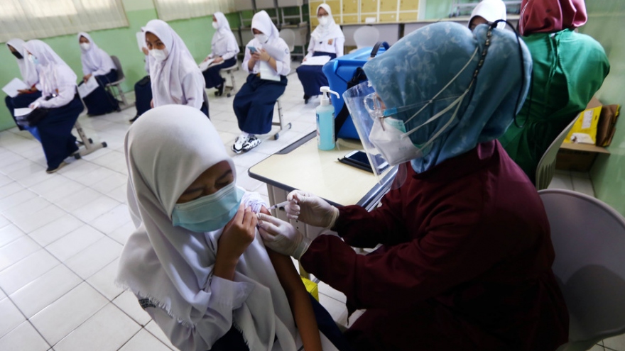 Số ca mắc Covid-19 mới trong ngày tại Indonesia xuống thấp kỷ lục