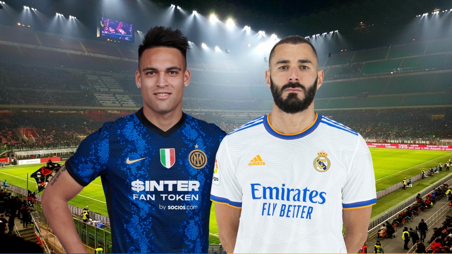 Dự đoán tỷ số, đội hình xuất phát trận Inter Milan - Real Madrid