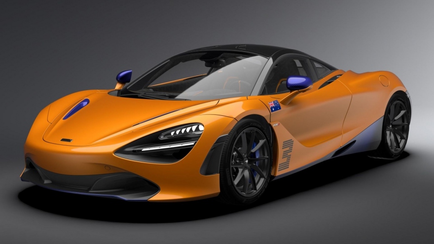 Cận cảnh McLaren 720S phiên bản đặc biệt vinh danh tay đua F1 Daniel Riacciardo