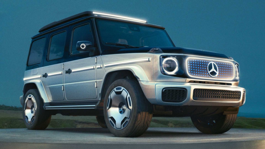 Mercedes-Benz G-Class concept chạy điện chính thức lộ diện