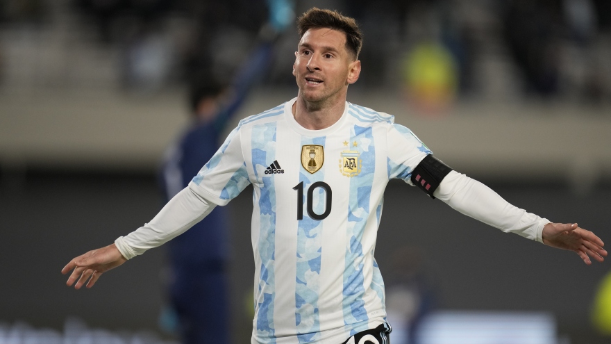 Messi ghi hat-trick, Argentina dễ dàng thắng Bolivia ở vòng loại World Cup 2022