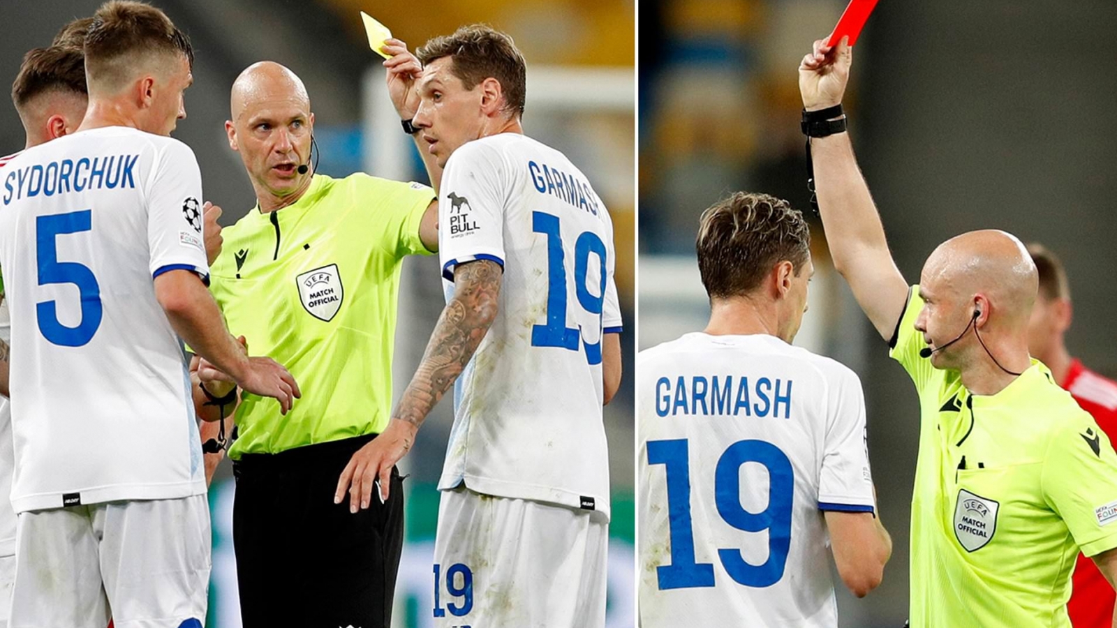 Hy hữu: Trọng tài rút nhầm thẻ đỏ tại Champions League 