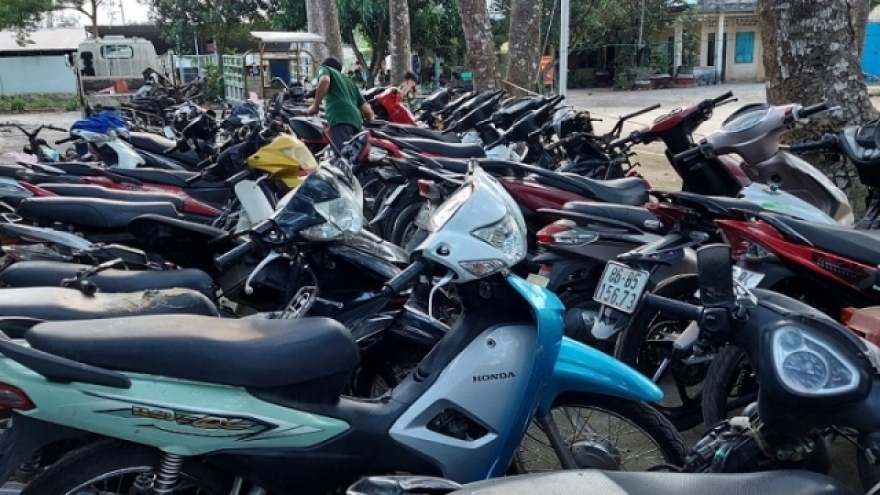 Triệt phá đường dây tiêu thụ "xe gian" ở Bình Thuận