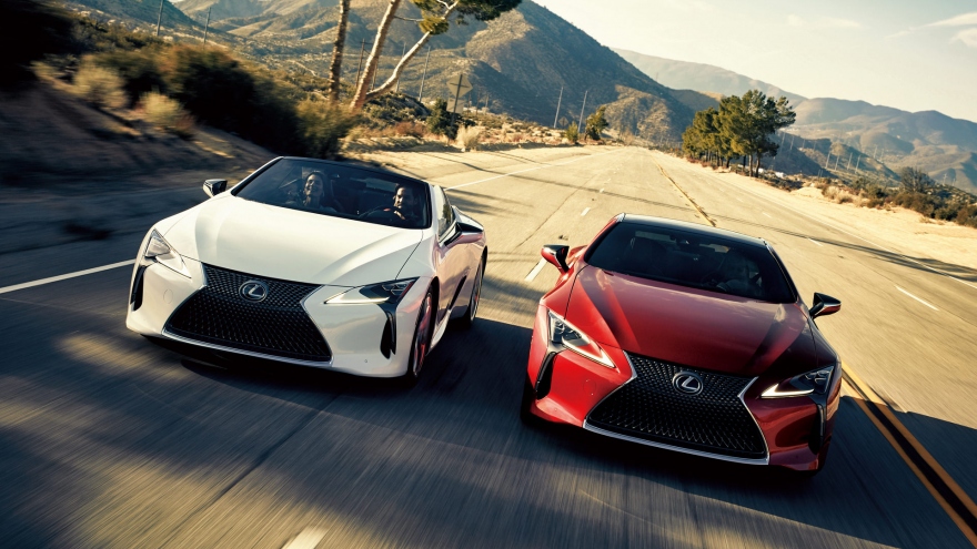 Lexus LC 2022 lộ diện tại Nhật Bản