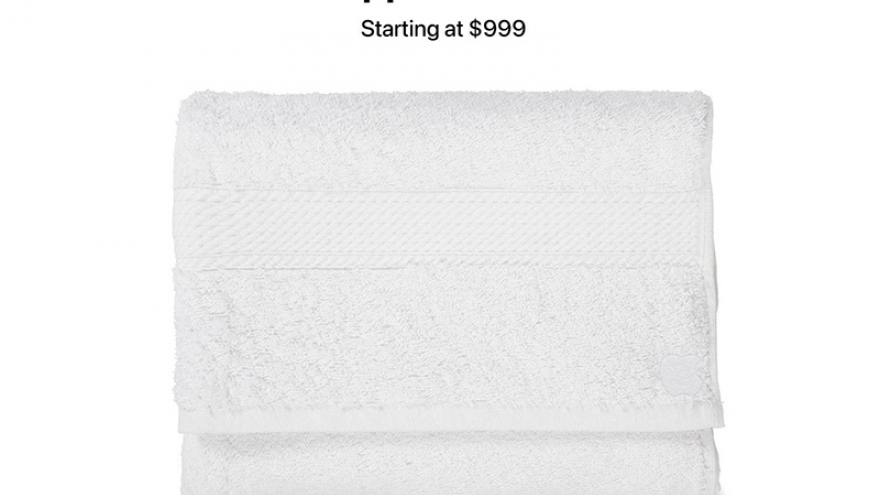 Apple có thể ra mắt khăn tắm biển Apple Towel Max giá 999 USD
