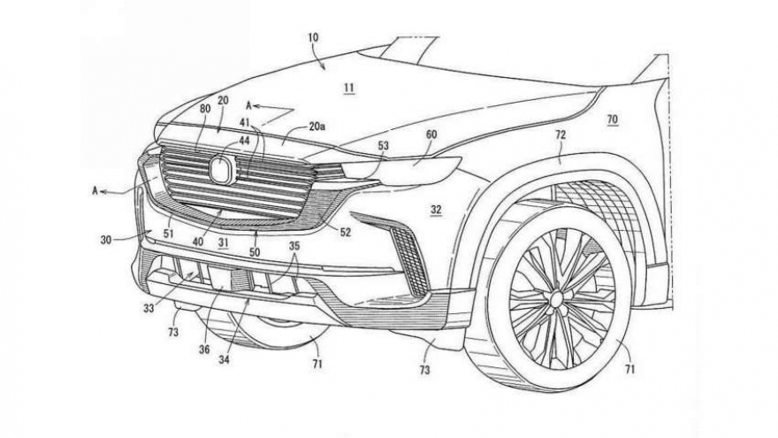 Mazda CX-50 lộ ảnh hồ sơ bằng sáng chế 