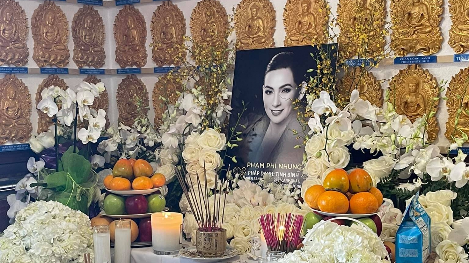 Thanh Thảo, Bằng Kiều đến viếng Phi Nhung tại Mỹ 