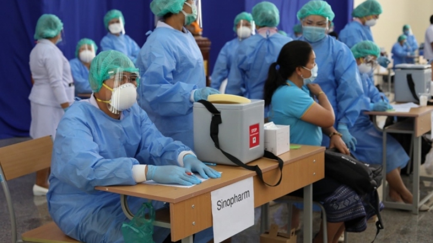 Hơn 84% số ca tử vong do Covid-19 tại Lào chưa được tiêm vaccine