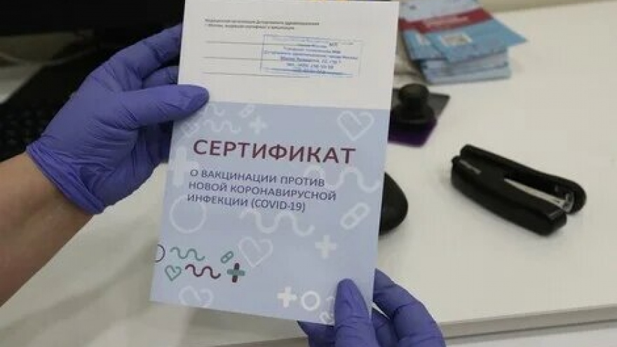 80% bệnh nhân nặng ở Nga đã mua giấy chứng nhận giả về tiêm vaccine Covid-19