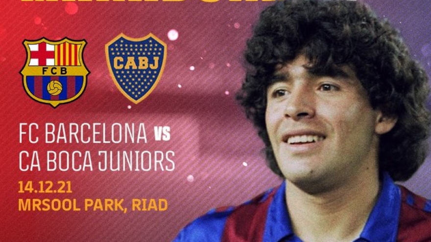 Barca đá trận tri ân huyền thoại Maradona vào giai đoạn khốc liệt nhất mùa giải 