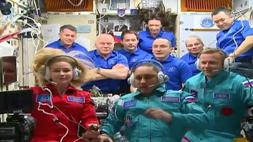 Nữ diễn viên Nga trong bộ phim đầu tiên quay trên ISS: Tôi ngỡ như mình đang mơ
