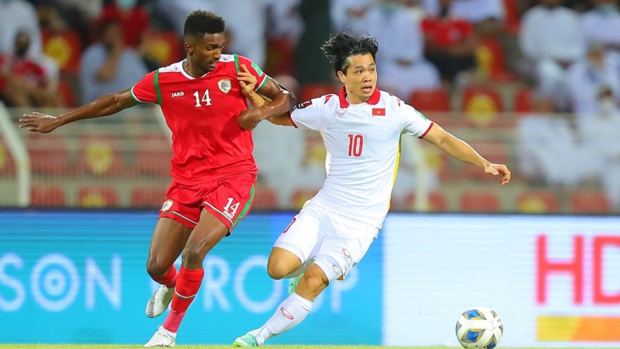 Thua ngược Oman, ĐT Việt Nam vẫn chưa có điểm ở vòng loại thứ ba World Cup 2022