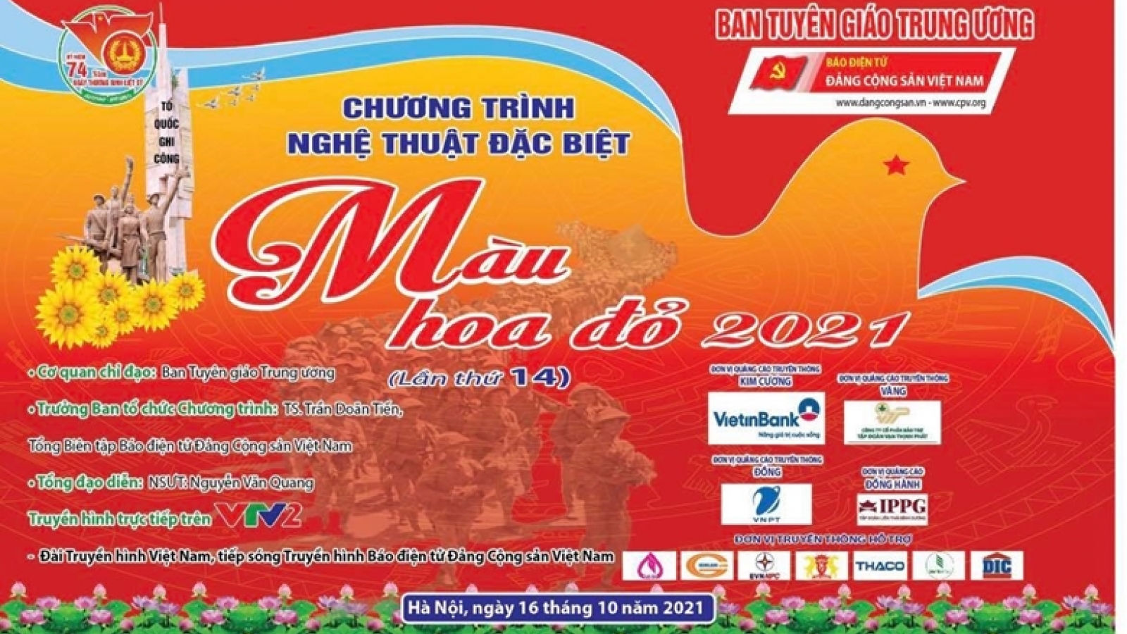 Chương trình nghệ thuật "Màu hoa đỏ" lần thứ 14