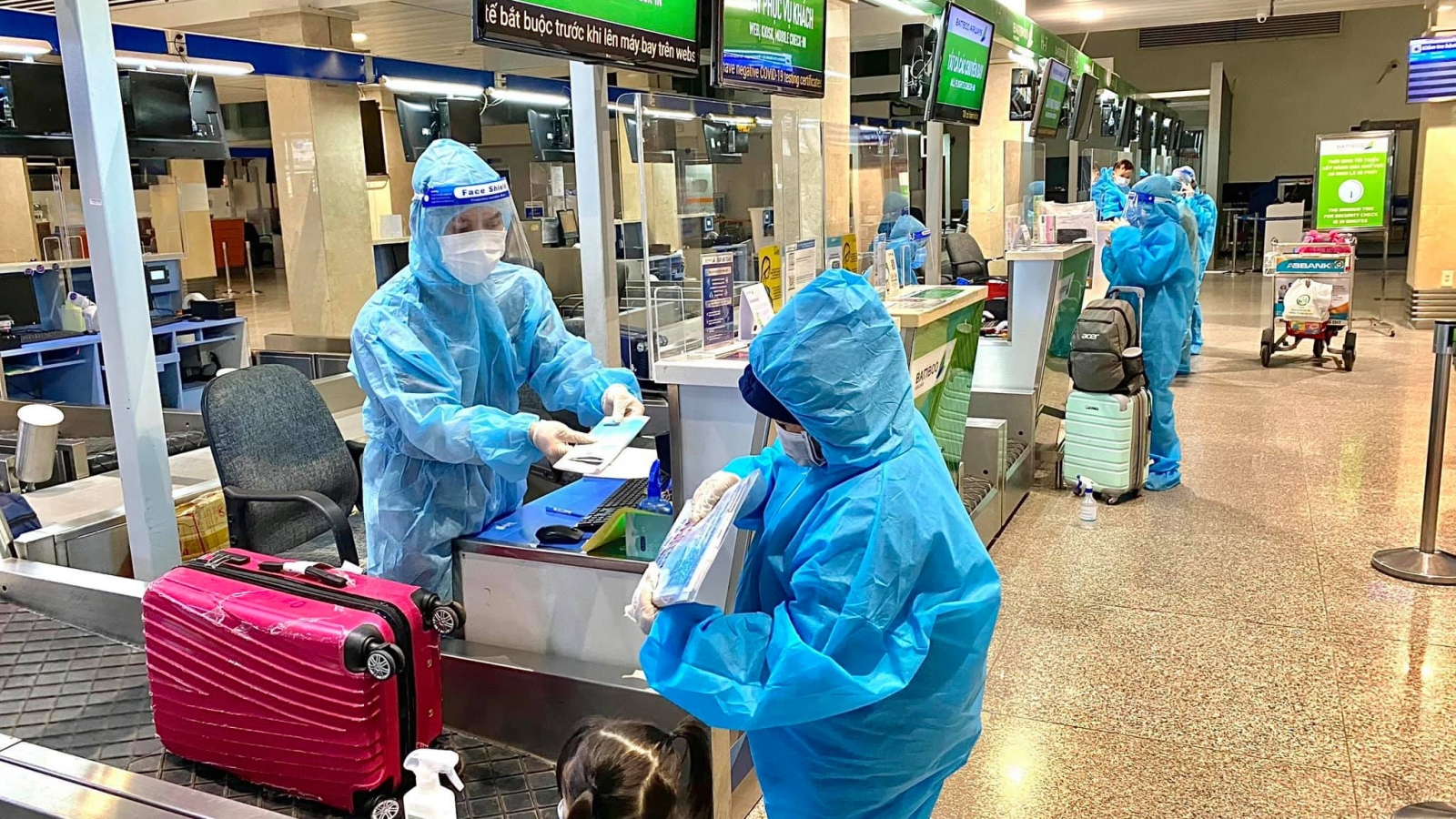 200 công dân Vĩnh Phúc về quê trên chuyến bay đặc biệt của Bamboo Airways