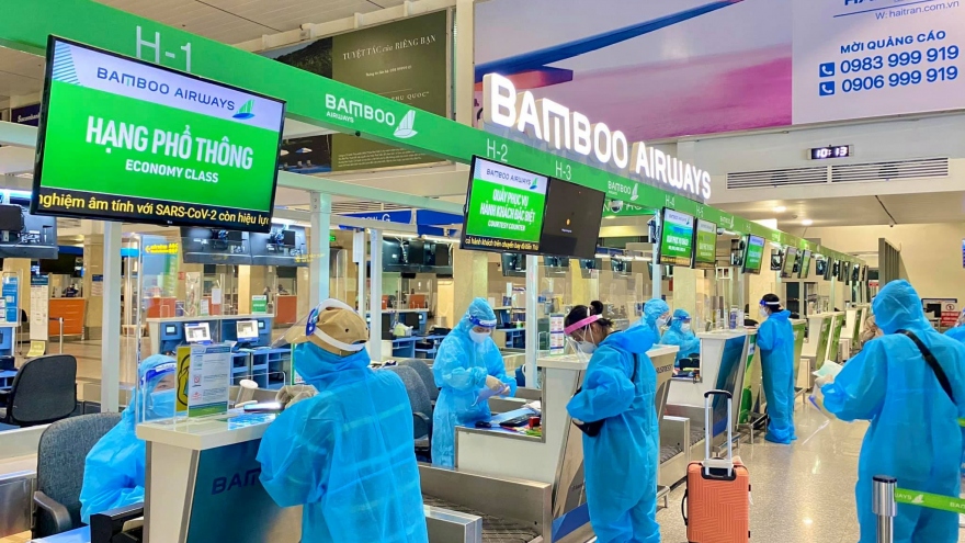 Bamboo Airways chở gần 700 công dân Bắc Ninh từ TP.HCM về quê