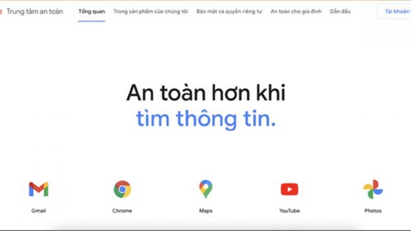 Google Safety Centre for Vietnamese launched